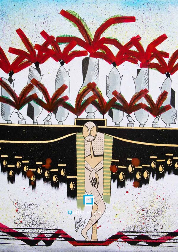 محسن-هدایتی-کوبیسم-نقاشی-علی-پت-پت