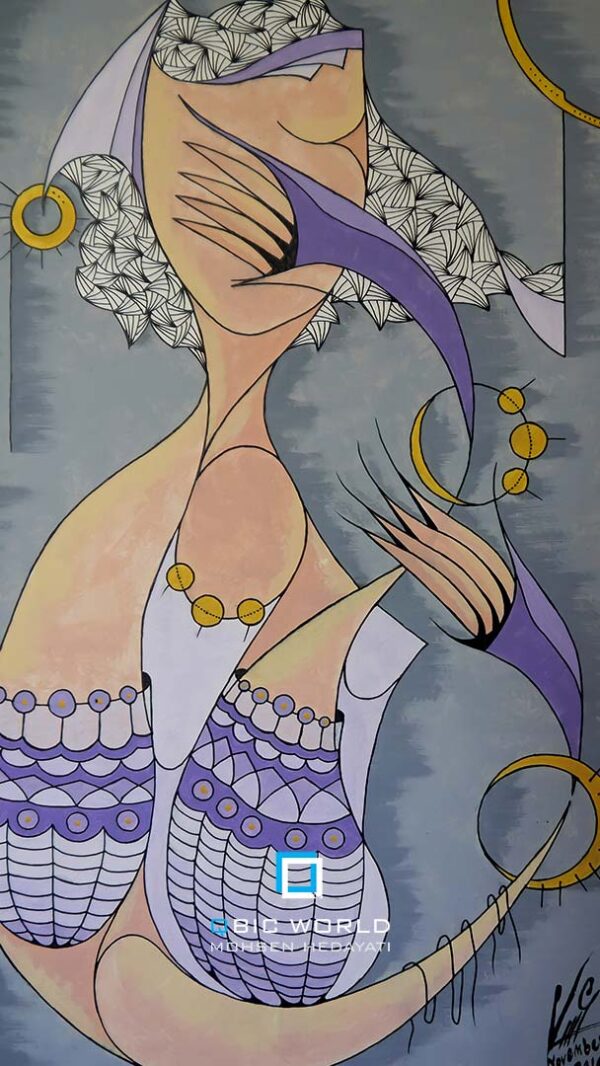 محسن-هدایتی-کوبیسم-نقاشی-همه-چیز-درست-میشود