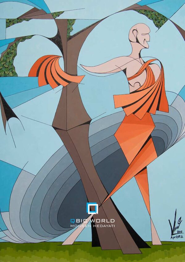 محسن-هدایتی-کوبیسم-نقاشی-چندین-بار-بیشتر